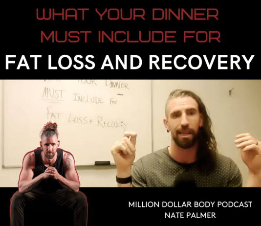 what your dinner must include for fat loss and recovery