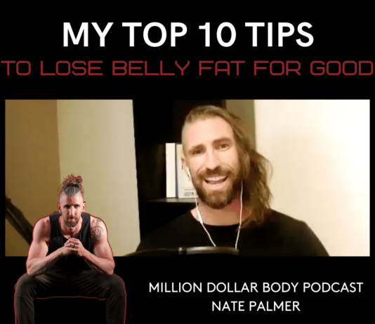 my top ten tips to lost belly fat for good
