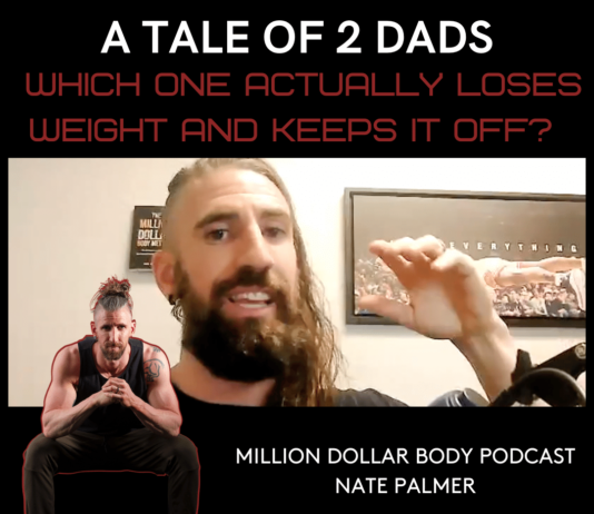 tale of 2 dads which one actually keeps the weight off