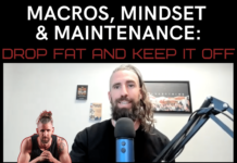 macros mindset and maintenance drop fat and keep it off